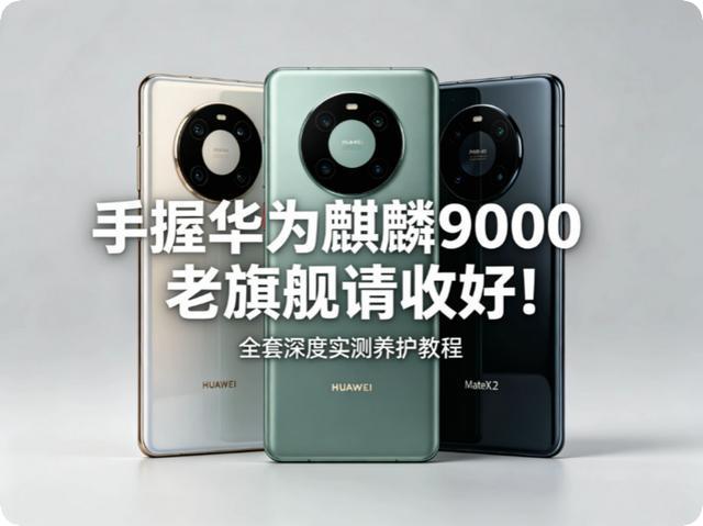 手握华为麒麟9000老旗舰请收好！全套深度实测养护教程
