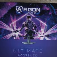 AOC爱攻AG276UZD,4K 240Hz QD-OLED电竞屏体验拉满