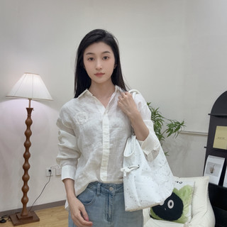 🌿夏日刚需白衬衫！TeenieWeenie 亚麻款，把松弛感焊在身上