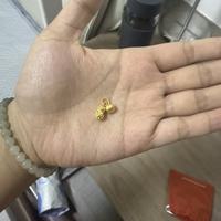 🍅周生生 mini 好事发生吊坠｜足金好柿花生 把好运戴身上✨