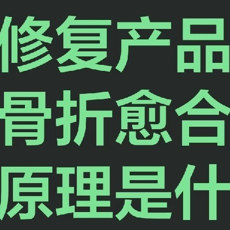 骨痂修复产品促进骨折愈合的作用原理是什么