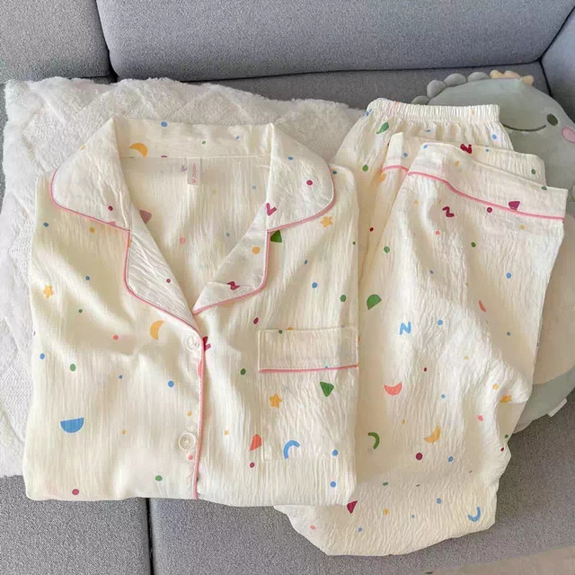 空调房穿不冷，出汗穿不闷的可爱睡衣