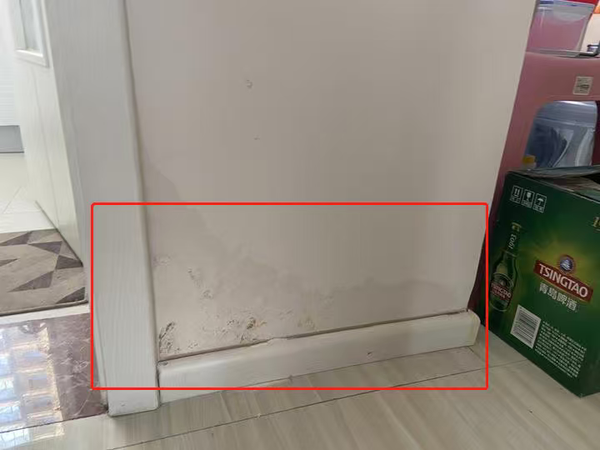 查漏报告:不能防水且有毒，凿开取出做防水！