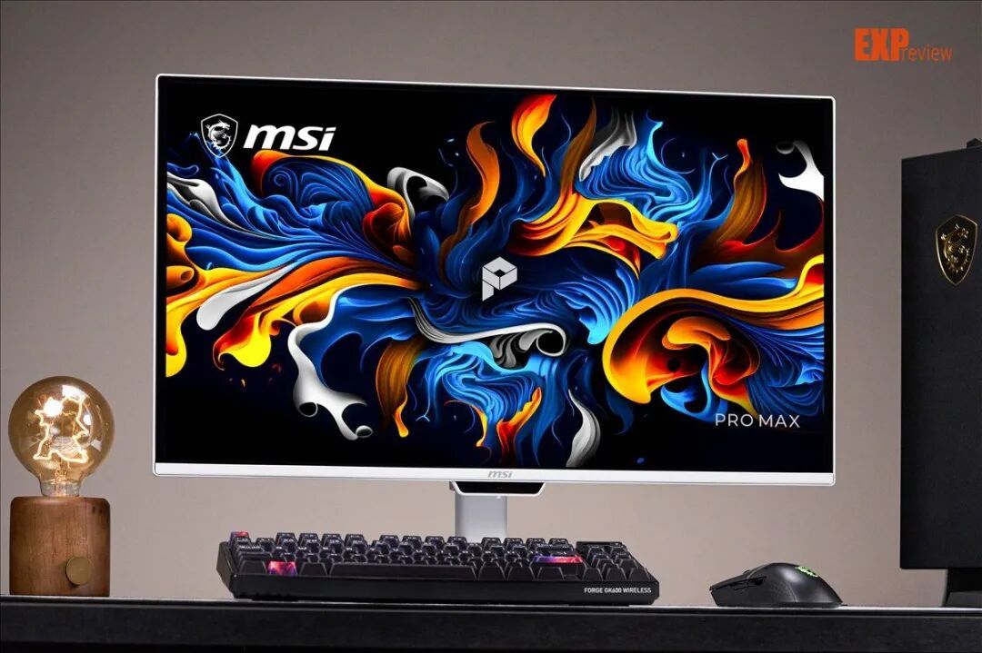 微星PRO MAX 271UPXW12G评测：优秀素质作基础，AI功能增体验