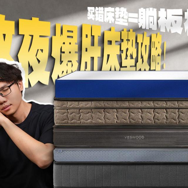 大半夜不睡觉，就为了研究这个床垫！真正值得入手的床垫推荐！附蓝盒子/源氏木语/梦百合/喜临门/雅兰/亚朵品牌床垫推荐！