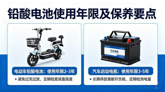 一天学一点：铅酸电池一般用几年?