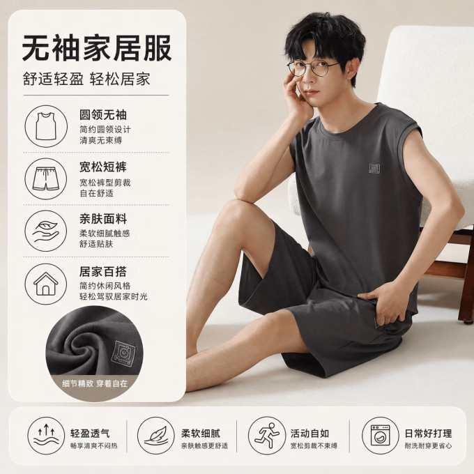 勋阳宇乐睡衣/家居服套装