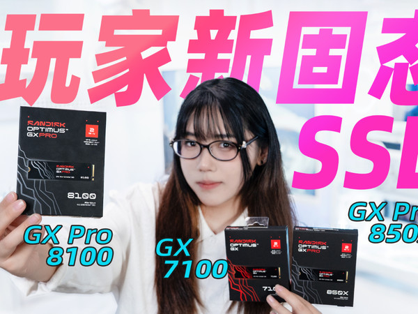 闪迪奥丁马仕8100/850X/7100固态硬盘分享