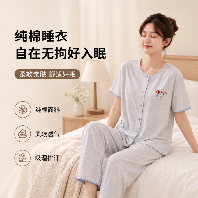 勋阳宇乐睡衣/家居服套装