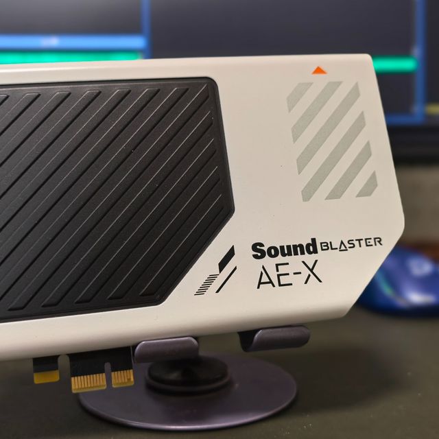 创新HIFI游戏声卡AE-X 可以说是目前PCI声卡里翘楚一般的存在