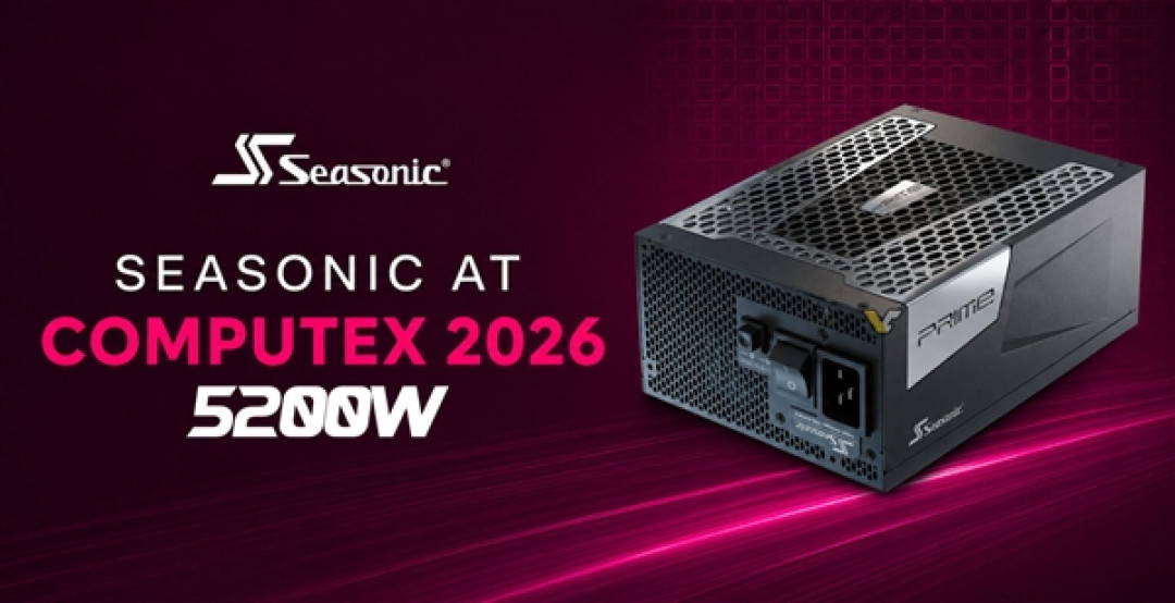 海韵亮出5200W最强电源!能同时带9张RTX 5090