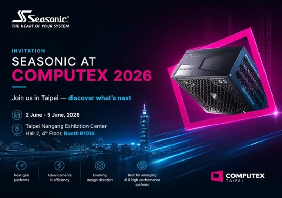 海韵亮出5200W最强电源!能同时带9张RTX 5090