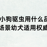 2026小狗驱虫用什么品牌药 室内外全场景幼犬适用权威测评榜单
