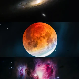 🔭我用老相机+手动长焦拍到了星云！