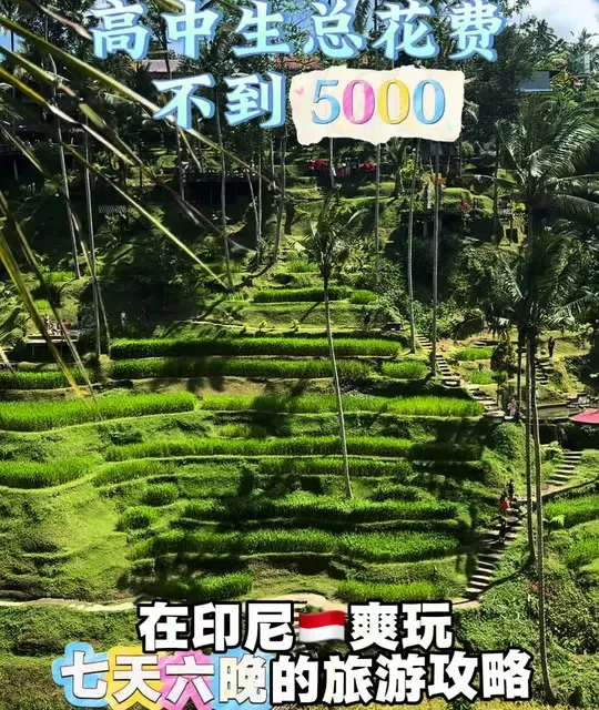 高中生印尼七天六晚游：总花费不到5000元全攻略