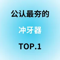 公认最夯的冲牙器TOP☝️