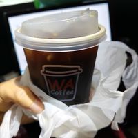 华莱士9.9月卡咖啡，就是拿来当冰杯也值了