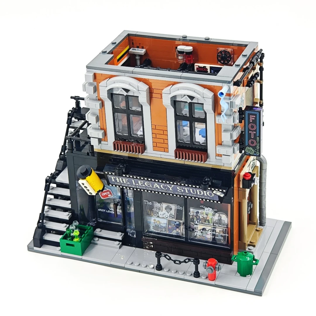 复古氛围感拉满!Lumibricks美式街角照相馆积木沉浸式开箱