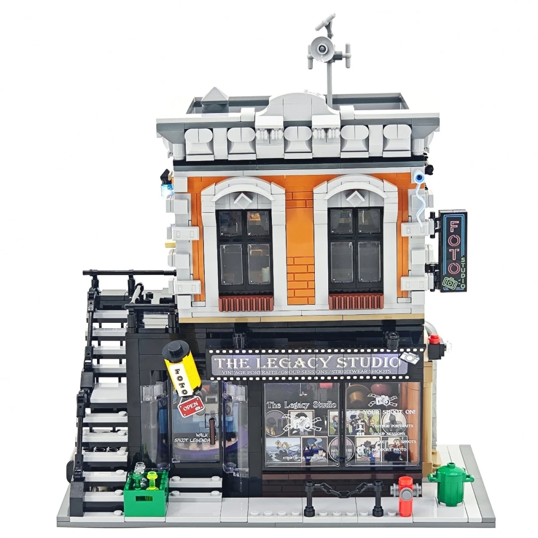 复古氛围感拉满!Lumibricks美式街角照相馆积木沉浸式开箱