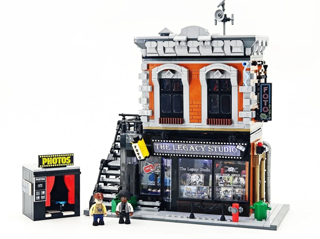 复古氛围感拉满!Lumibricks美式街角照相馆积木沉浸式开箱