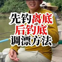 先诱后守：离底钓转底钓的原理与实操全解析