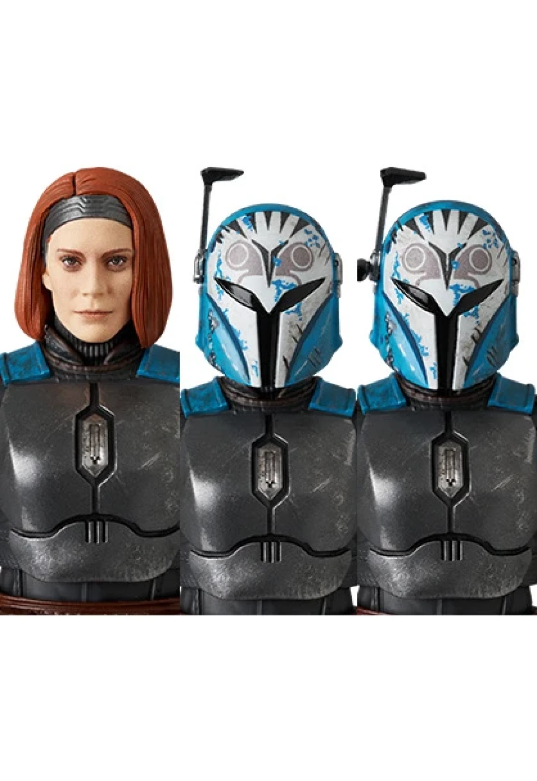 头雕炸裂啊!MAFEX《星球大战》新品 博 - 卡坦 及 阿索卡 发布