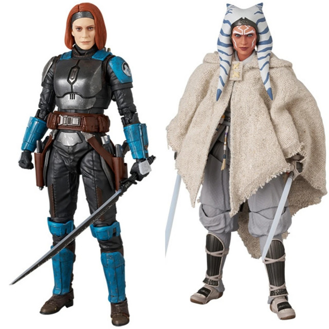 头雕炸裂啊！MAFEX《星球大战》新品 博 - 卡坦 及 阿索卡 发布
