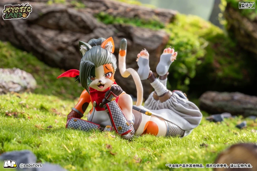 LADoTOYS《魔法大陆》新成员来啦!三花猫娘托尼娅【忍者样式】可动手办