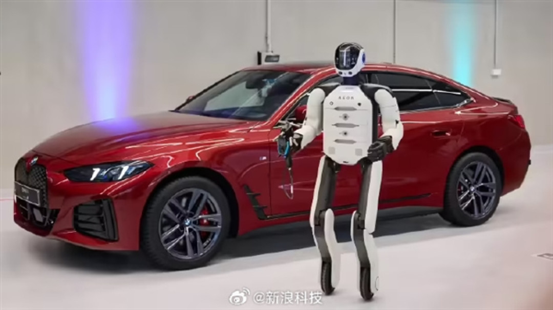 宝马工厂将迎来机器人员工：脚步很独特 单班最长可打螺丝8小时