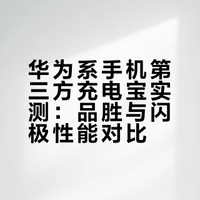 华为系手机第三方充电宝实测：品胜与闪极性能对比