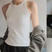 螺纹吊带，让我把“细软塌”穿出了“纸片人”效果！
