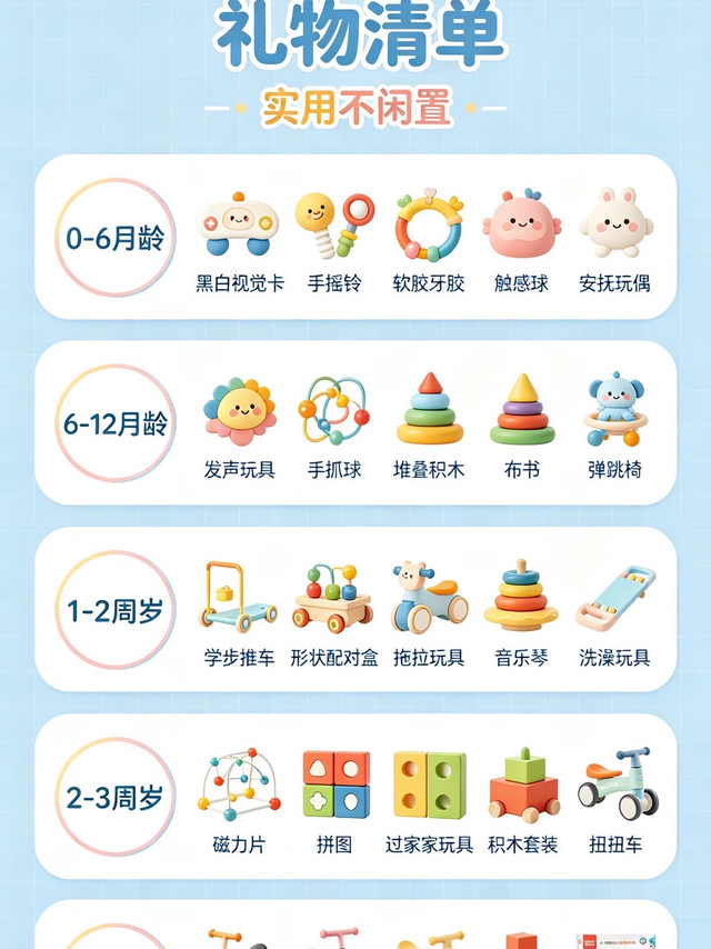 1-15岁孩子六一礼物指南