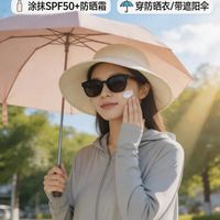 硬防晒才是防晒核心,98%紫外线靠它挡