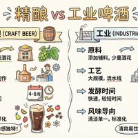 精酿vs工业啤：别被名字骗了，看懂这3个指标才不踩雷