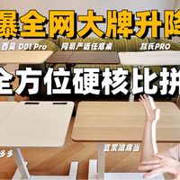 百元热销款升降桌严测对比！大牌居然也踩坑？网易严选/西昊/宜家/林氏究竟谁最值得买~升降桌选购必看避坑干货【阿菲】
