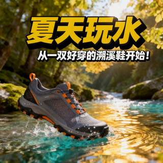 夏天玩水，从一双溯溪鞋开始！7款高性价比，防滑速干还能通勤！
