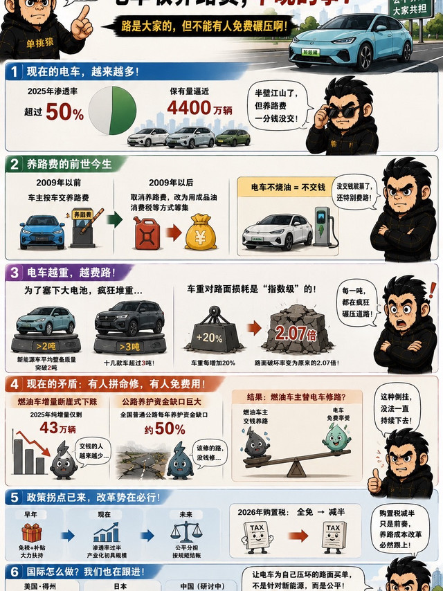 向电车收养路费，我觉得是早晚的事儿。