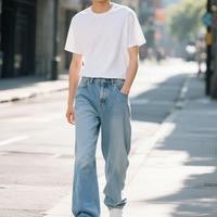 Cityboy穿搭纠结症:阔腿牛仔裤vs工装裤,谁更适合你?