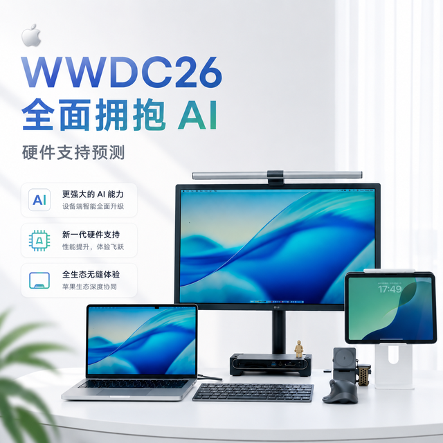 WWDC26 苹果 AI 大爆发！这些旧设备或将彻底被淘汰