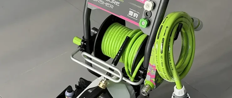 绿田雪豹P6 PRO｜家用洗车机的实力天花板！颜值性能双炸场_电动洗车器_