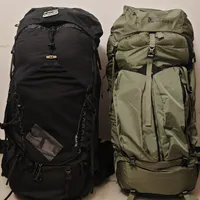 挪客氦70；牧高笛悬川4D65；艾王极光80升