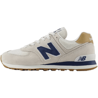 New Balance 574灰vs奶白:谁更耐脏百搭?通勤党闭眼选指南