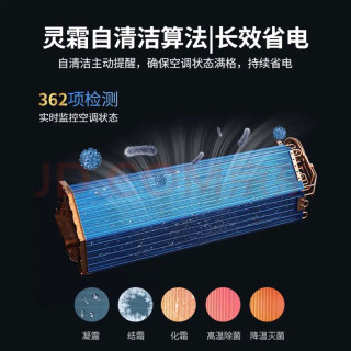 海尔2匹变频挂机AI智能省电