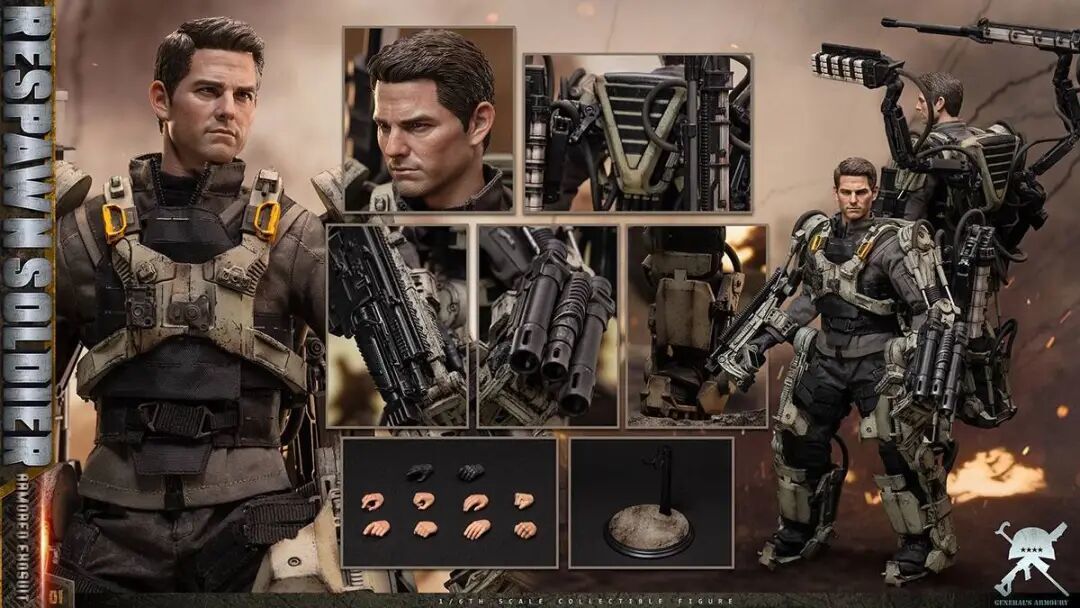 General's Armoury 1/6 重生战士阿汤哥 GA3001 新品公布