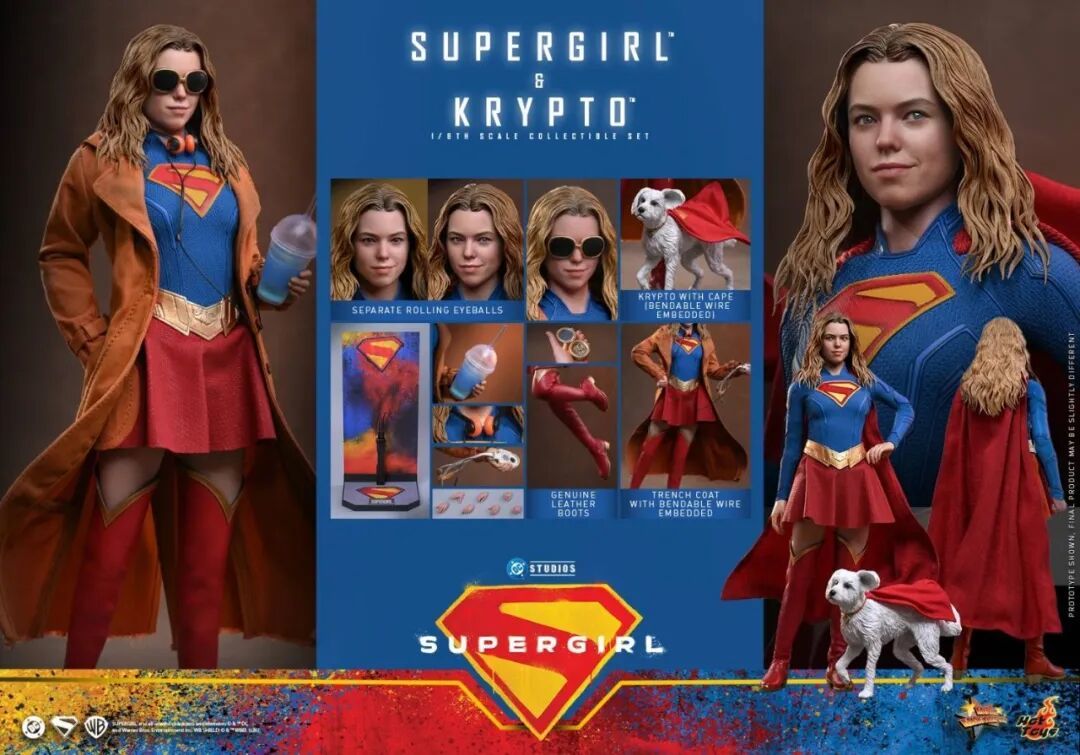 Hot Toys《超级少女》珍藏套装发布，包含小氪