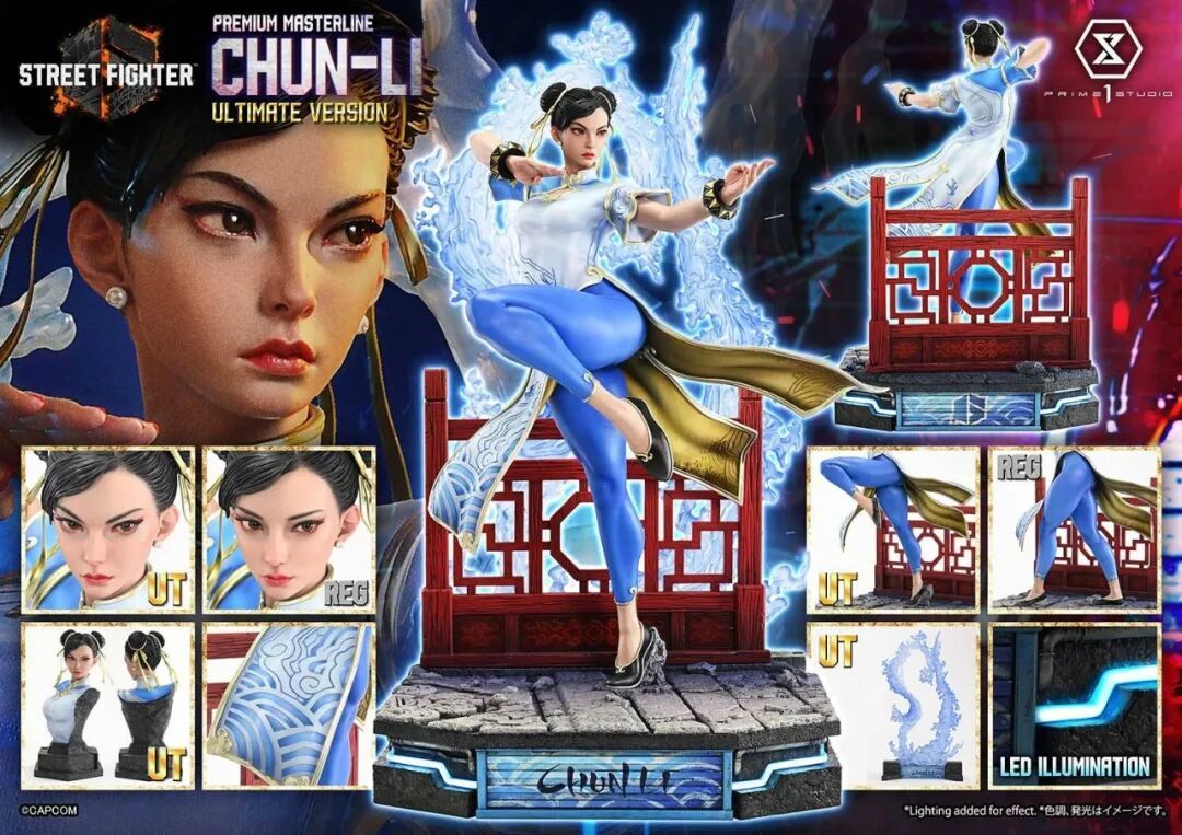 Prime1Studio 街头霸王6春丽终极版雕像公布
