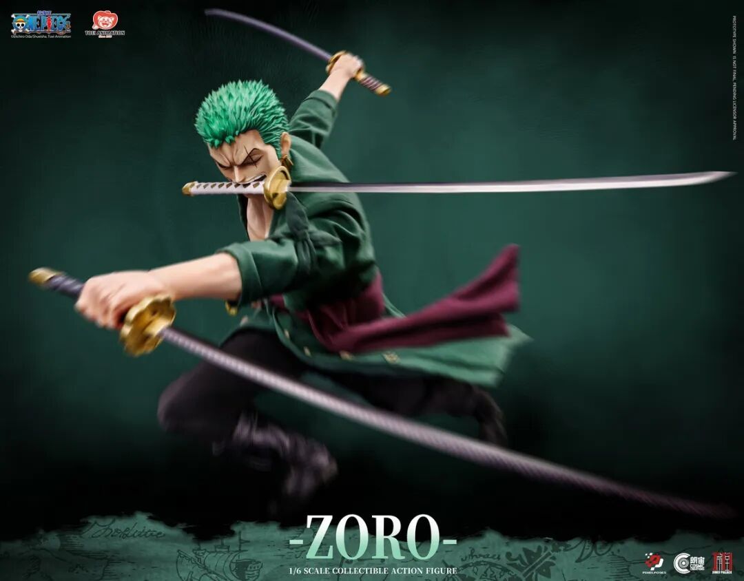 还真别说 这款值得留意！Pixel Poses 1/6 正版授权航海王索隆公布