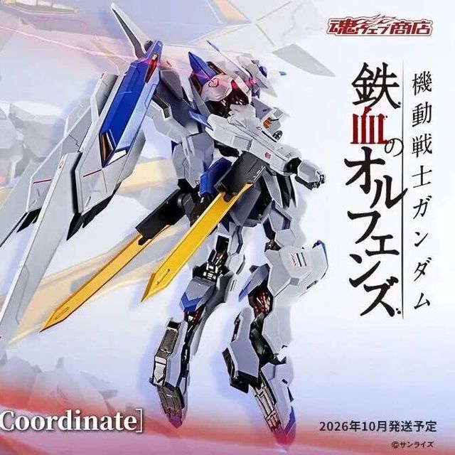 万代METAL ROBOT魂 高达巴耶力 [Re:Coordinate] 10月发货