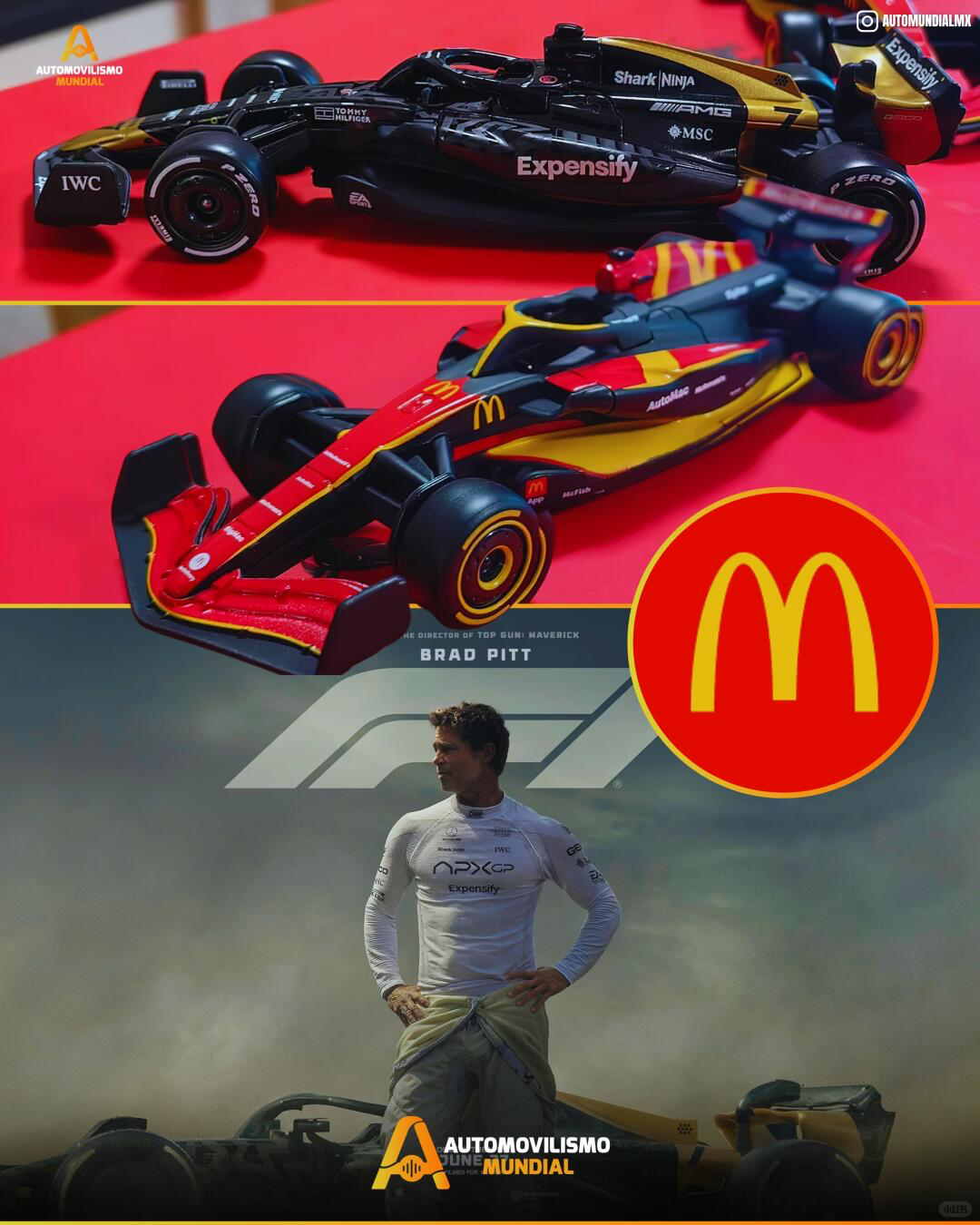 F1赛道藏着“金拱门”?麦当劳logo营销太神了!