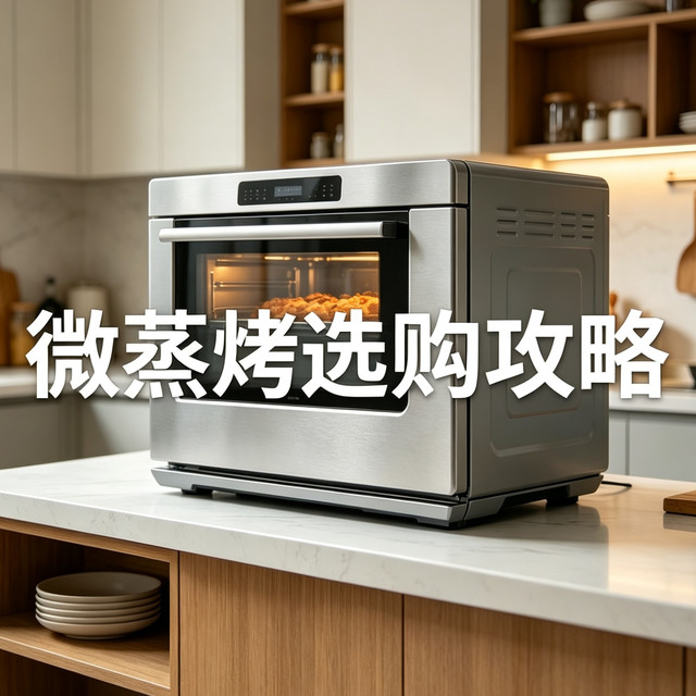 618来苏宁买微蒸烤一体机，3分钟看懂选购指南